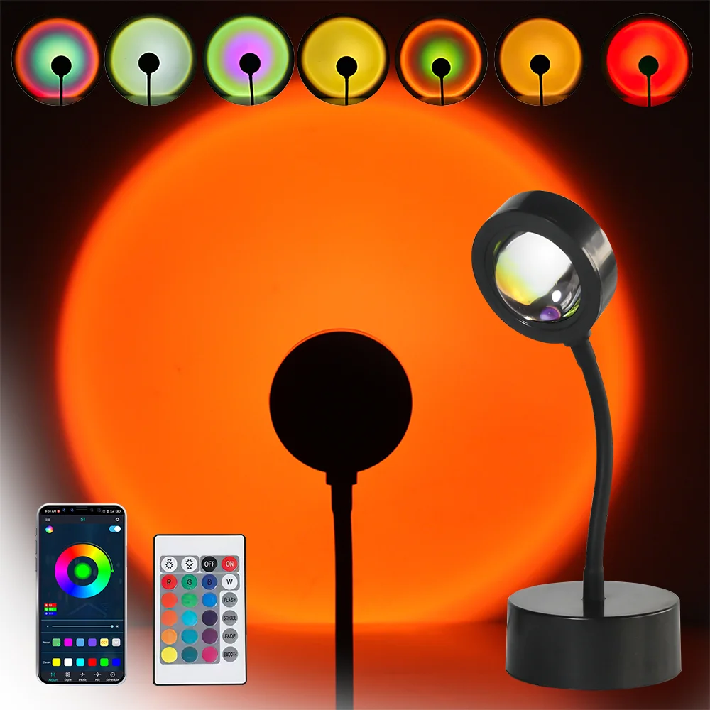 RGB проекционная лампа с Bluetooth и закатом, проектор с закатом, светильник с дистанционным управлением через приложение, светодиодсветильник л...
RGB проекционная лампа с Bluetooth и закатом, проектор с закатом, светильник с дистанционным управлением через приложение, светодиодсветильник л...