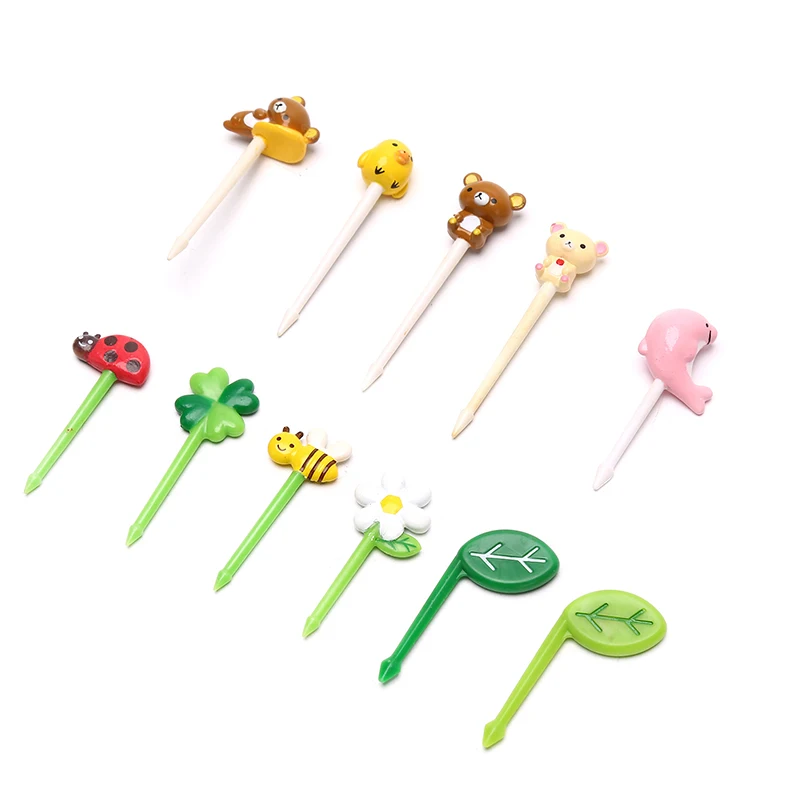 6/10/12Pcs Mini Kawaii Animal Farm Cartoon Fork Fruit Children Snack Cake Dessert Food Fruit Pick Toothpick Sign Bento Lunches
6/10/12Pcs Mini Kawaii Animal Farm Cartoon Fork Fruit Children Snack Cake Dessert Food Fruit Pick Toothpick Sign Bento Lunches