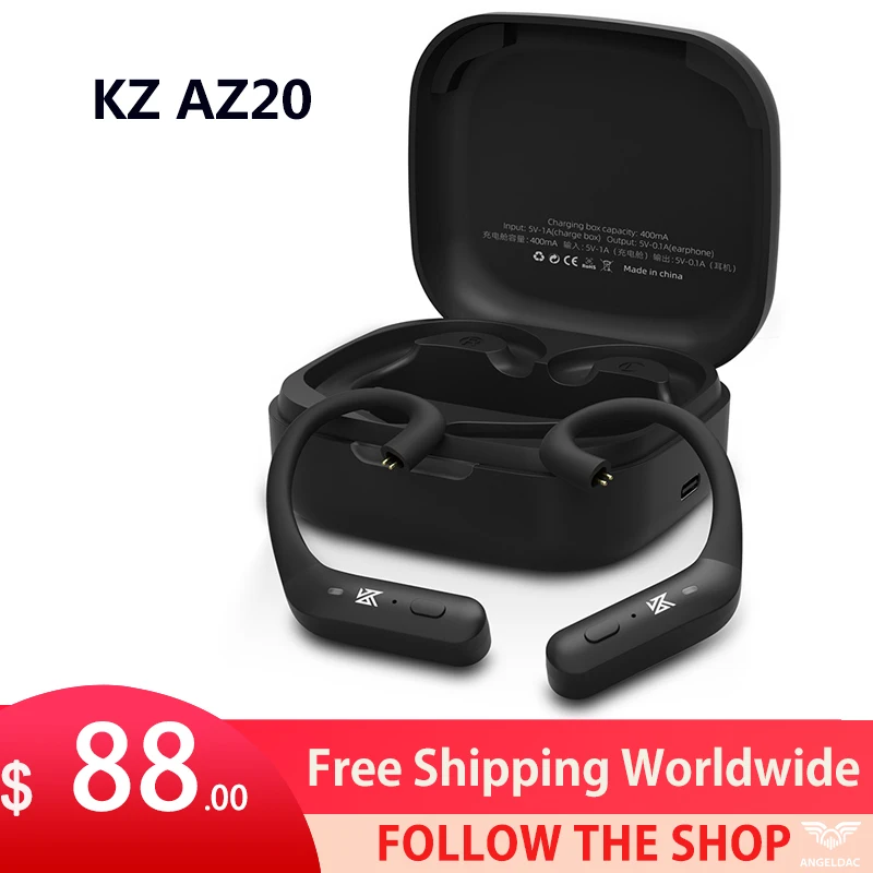KZ AZ20 беспроводное обновление ушной крючок кабель C-PIN Bluetooth-Совместимость 5,3 Snapdragon технология звука aptX HD аудио 
KZ AZ20 беспроводное обновление ушной крючок кабель C-PIN Bluetooth-Совместимость 5,3 Snapdragon технология звука aptX HD аудио