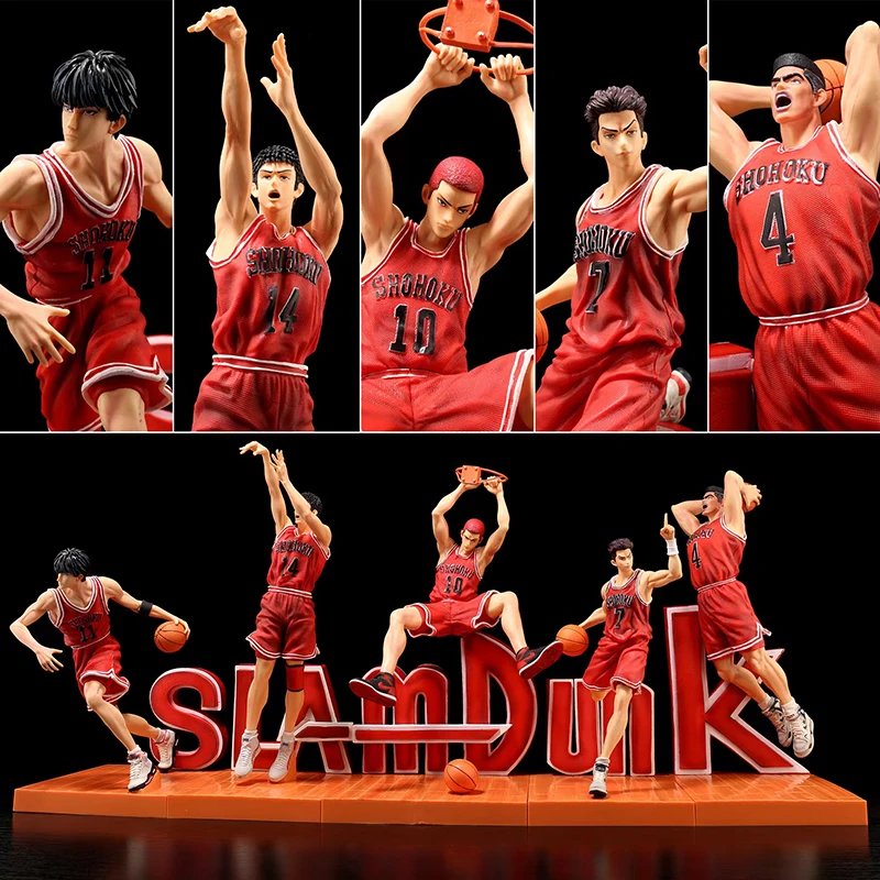 Экшн-фигурка Slam Dunk, игрушки, фигурки аниме Sakuragi Hanamichi рукава Kaede, 26-38 см, ПВХ Коллекционная модель, кукла, подарок для детей
Экшн-фигурка Slam Dunk, игрушки, фигурки аниме Sakuragi Hanamichi рукава Kaede, 26-38 см, ПВХ Коллекционная модель, кукла, подарок для детей