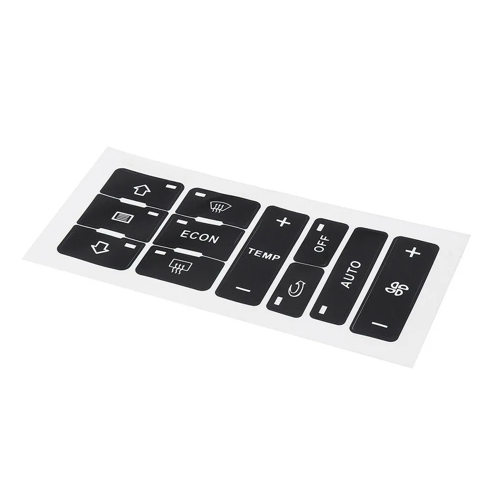AC Button Repair Decal Dash AC Switch Sticker Replacement For A2 A3 8LSticker Air Conditioning Control Switch Button Sticker
AC Button Repair Decal Dash AC Switch Sticker Replacement For A2 A3 8LSticker Air Conditioning Control Switch Button Sticker