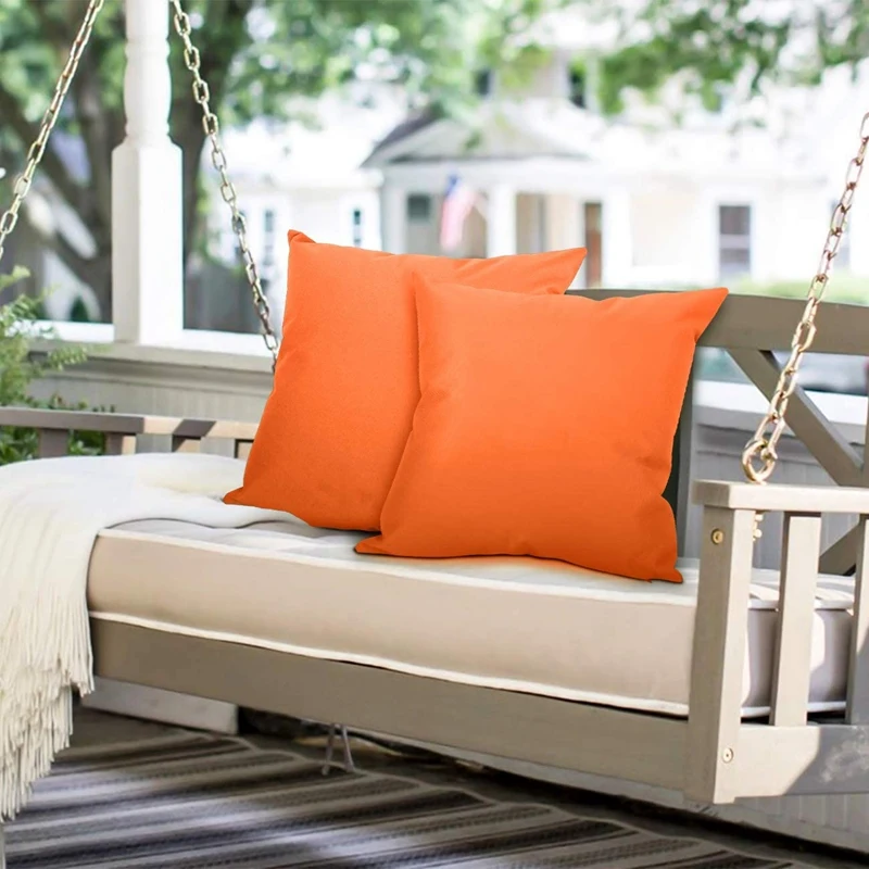 2Pcs Outdoor Waterproof Throw Pillow Covers Water Resistant Garden Chair Cushion Case For Couch Decoration 18X18 Inches
2Pcs Outdoor Waterproof Throw Pillow Covers Water Resistant Garden Chair Cushion Case For Couch Decoration 18X18 Inches