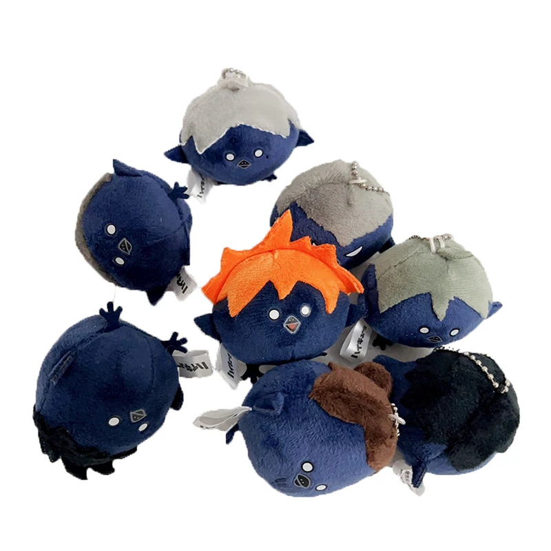 Набивной Аниме Haikyuu! Hinata Shoyo Nishinoya Yuu Tsukishima Kei маленький 5 см ворона, искусственные игрушки для детей, подарочное кольцо
Набивной Аниме Haikyuu! Hinata Shoyo Nishinoya Yuu Tsukishima Kei маленький 5 см ворона, искусственные игрушки для детей, подарочное кольцо
