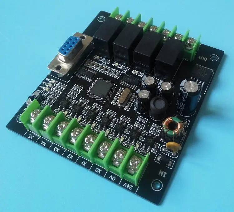 PLC Industrial Control Board FX1N - 10 Mr FX1N - 10 Mt Plate Type PLC Programmable Controller
PLC Industrial Control Board FX1N - 10 Mr FX1N - 10 Mt Plate Type PLC Programmable Controller