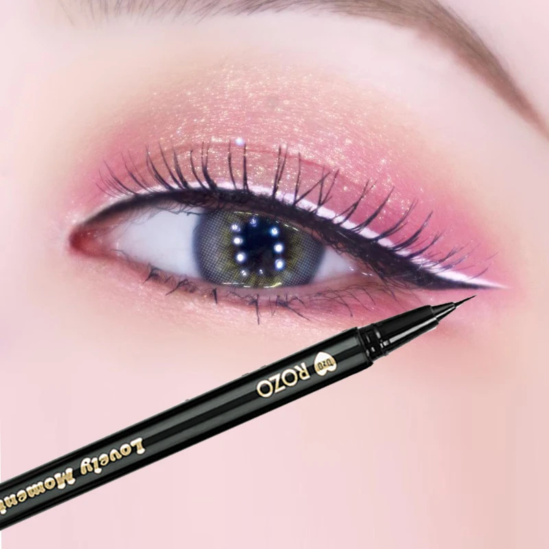 

Diamond Glitter Eyeliner Pencil Matte Eye Makeup Highlighter Waterproof Pearl Champagne Brighten Silkworm Shadow Eye Liner Pen