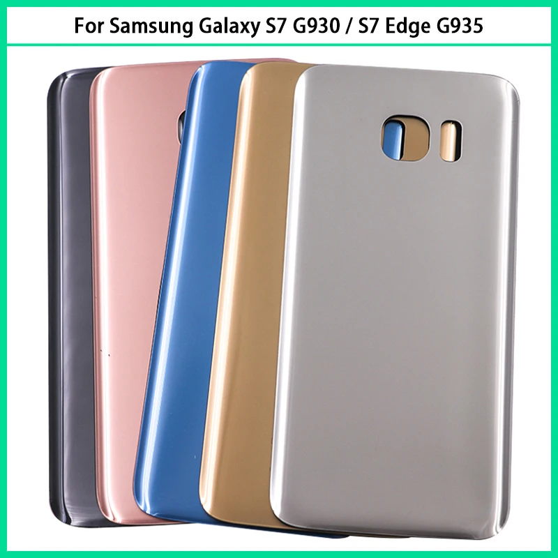 Новинка для Samsung Galaxy S7 G930 G930F Edge G935 задняя крышка батареи дверь 3D стеклянная панель