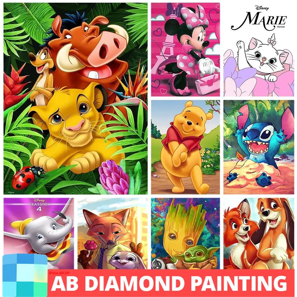 AB Disney Cartoon Stitch Winnie the Pooh Northern Lights Diamond Painting DIY Picture Size Set Crafts Gift Home Decor
AB Disney Cartoon Stitch Winnie the Pooh Northern Lights Diamond Painting DIY Picture Size Set Crafts Gift Home Decor
