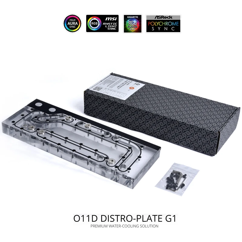 LIAN LI O11D Acrylic Distro Plate For O11D & O11D XL /PC Water Cooling Waterway Board Reservoir Pump Radiator Combo O11D-DPG1
LIAN LI O11D Acrylic Distro Plate For O11D & O11D XL /PC Water Cooling Waterway Board Reservoir Pump Radiator Combo O11D-DPG1