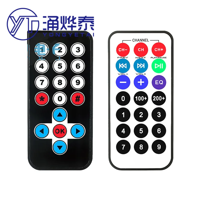 YYT 1PCS Black White Single Chip Microcomputer 51 Remote Control MP3 Remote Control Infrared Remote Control Without Battery
YYT 1PCS Black White Single Chip Microcomputer 51 Remote Control MP3 Remote Control Infrared Remote Control Without Battery