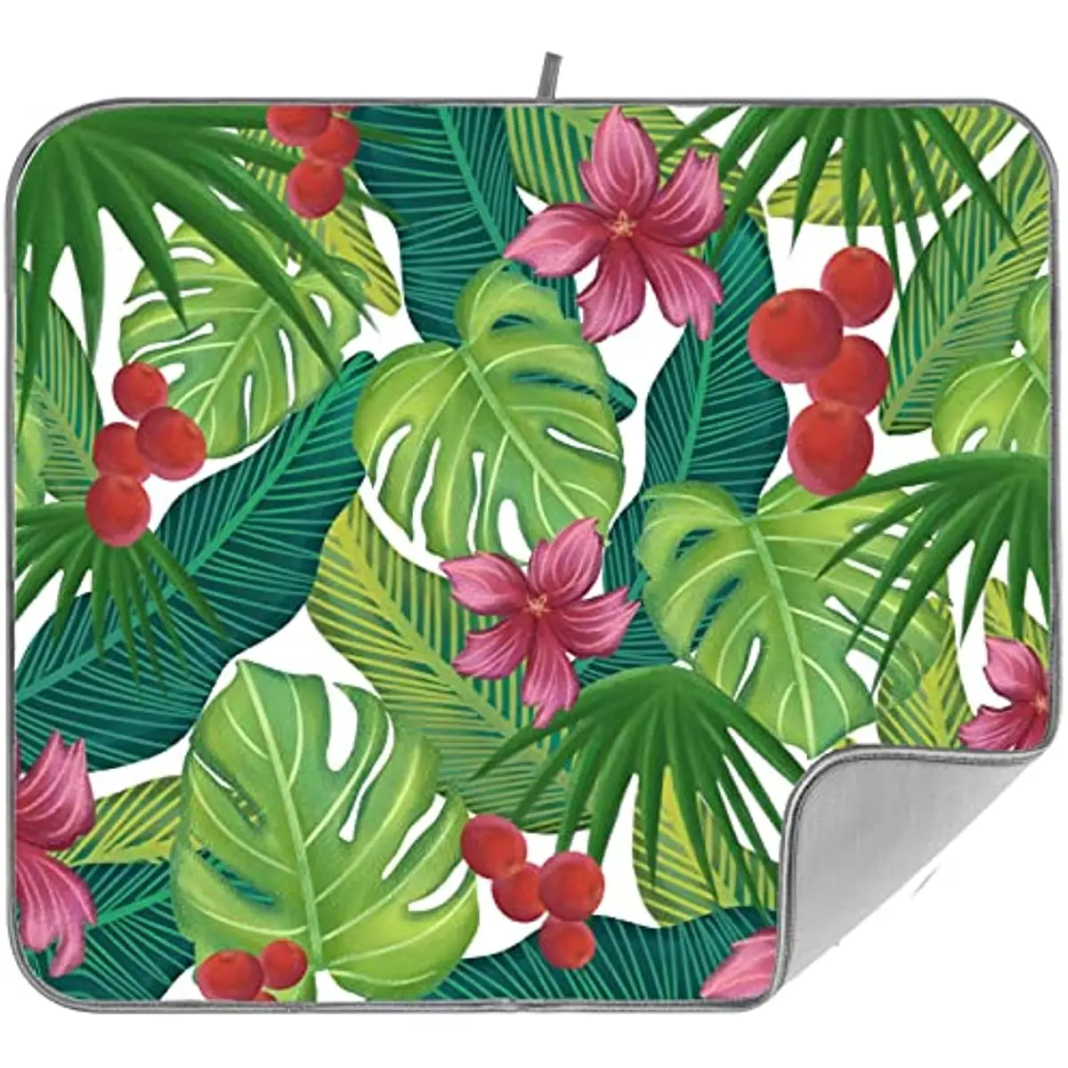 Впитывающая посуда, предназначена для кухонных столешниц, мойка с принтом Гавайских растений
Впитывающая посуда, предназначена для кухонных столешниц, мойка с принтом Гавайских растений