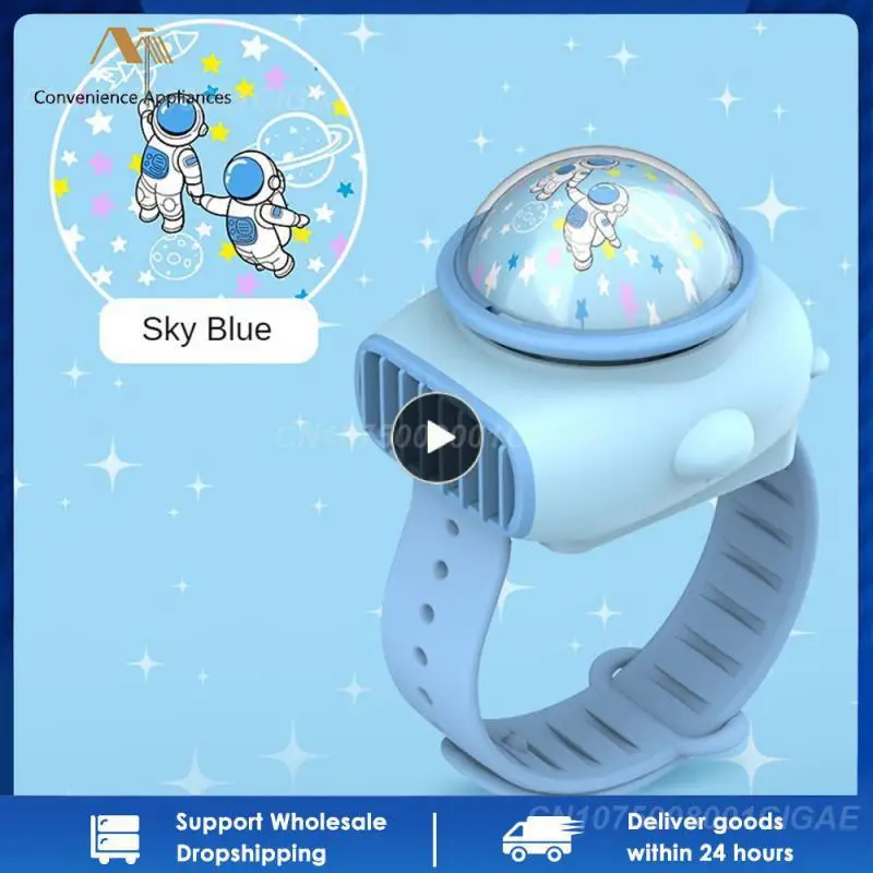 Space Travel Hands-free Fashionable Bladeless Portable Children Fan Heat Relief Usb Rechargeable Trendy Projection Watch Mini
Space Travel Hands-free Fashionable Bladeless Portable Children Fan Heat Relief Usb Rechargeable Trendy Projection Watch Mini