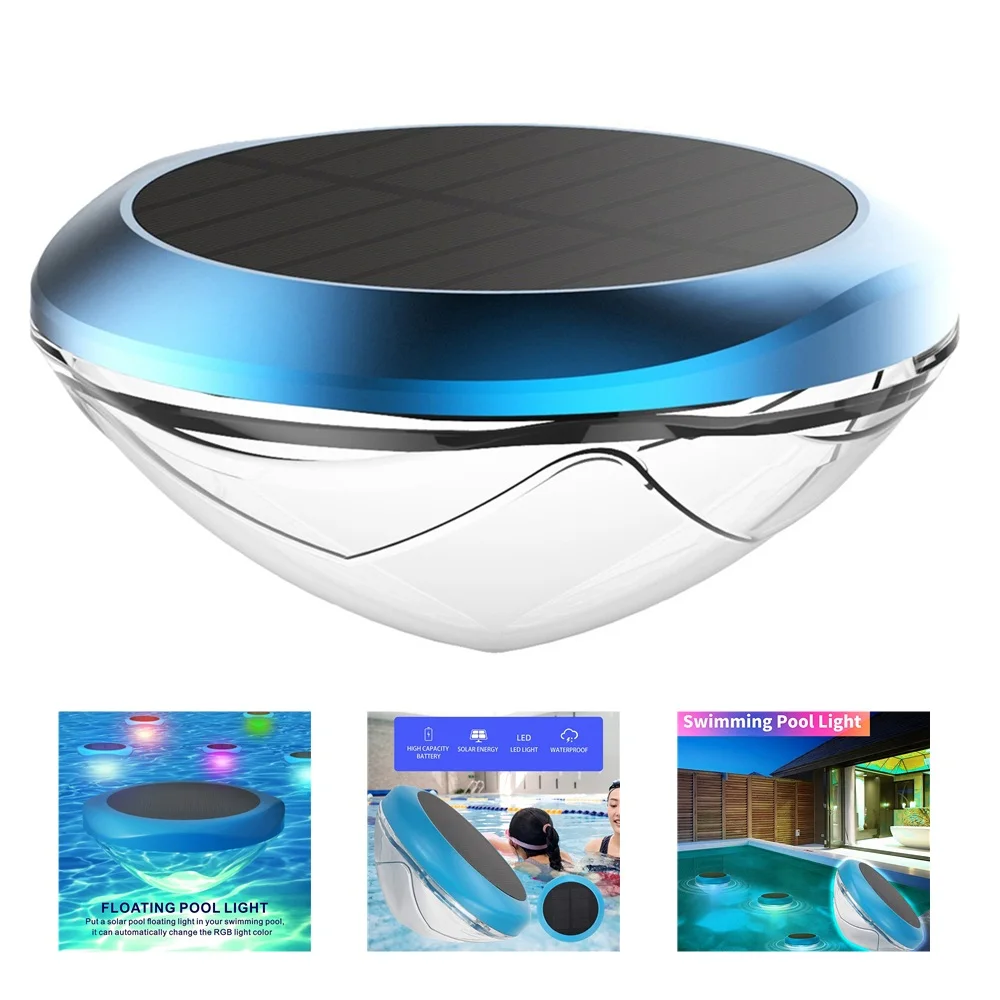 Solar Pool Light Solar Floating Lamp Underwater Multi-Color Change LED Lights for Swimming Pool,Pond,Tub or Party Decorations
Solar Pool Light Solar Floating Lamp Underwater Multi-Color Change LED Lights for Swimming Pool,Pond,Tub or Party Decorations