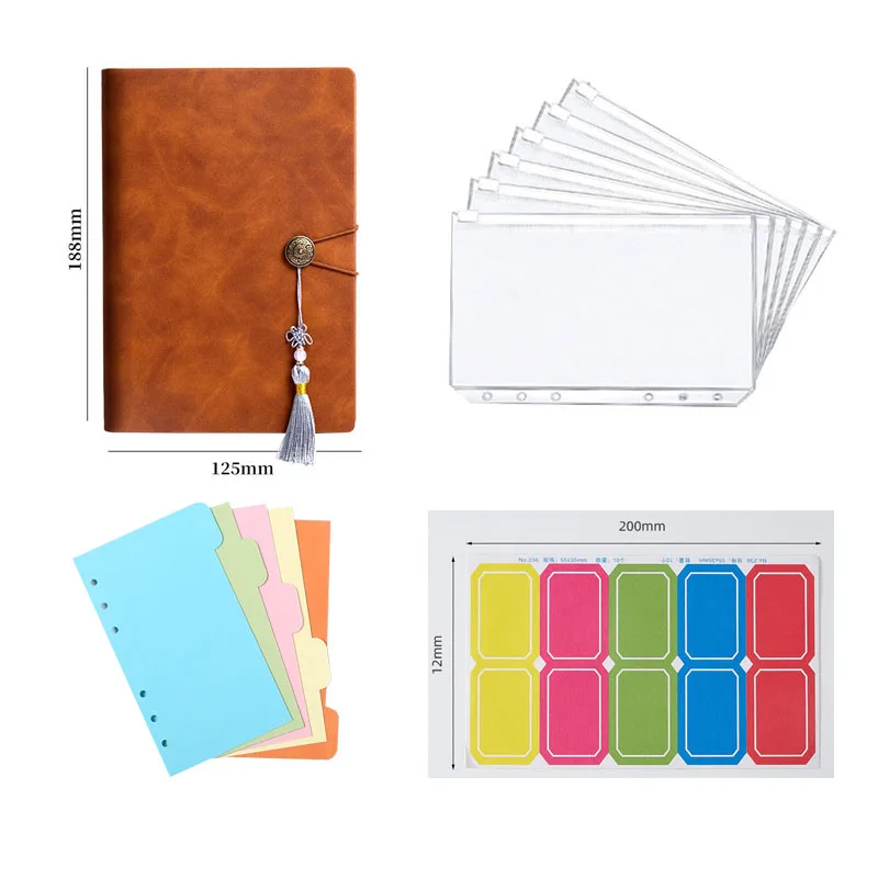 A6 Pu Fashion Cover Budget Binder Writing Paper Zipper Pocket Lable Subject Dividers Paper Diary Agenda Planner Office Supplier
A6 Pu Fashion Cover Budget Binder Writing Paper Zipper Pocket Lable Subject Dividers Paper Diary Agenda Planner Office Supplier
