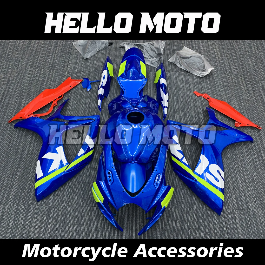 

New ABS Injection Molding Motorcycle Fairings Kits Fit For K6 K7 600/750cc 2006 2007 Bodywork Set