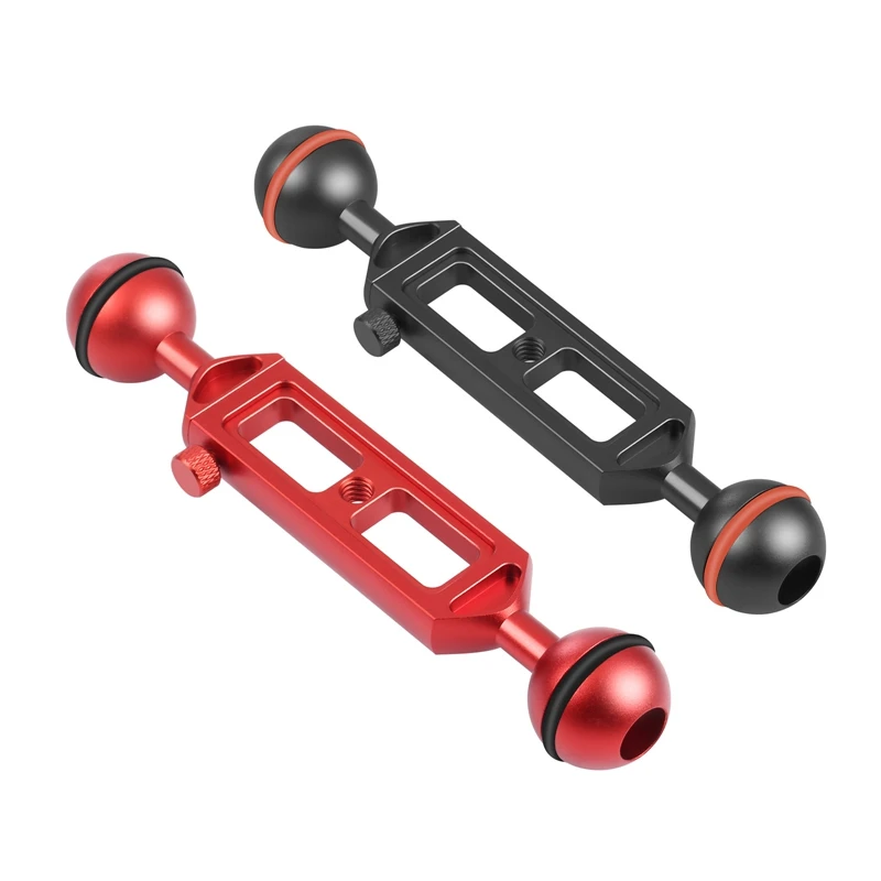 Diving Support 20Cm Adjustable Length With Ballhead 25Mm Diameter 1/4 Inch Screw Hole Diving Bracket Black
Diving Support 20Cm Adjustable Length With Ballhead 25Mm Diameter 1/4 Inch Screw Hole Diving Bracket Black