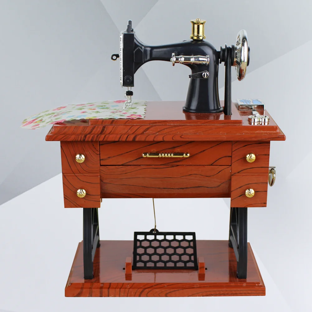 Machine Box Sewing Vintage Sartorius Mini Musical Toy Decor Simulation Sweing Model Cranked Handmechanism Statue Retro
Machine Box Sewing Vintage Sartorius Mini Musical Toy Decor Simulation Sweing Model Cranked Handmechanism Statue Retro