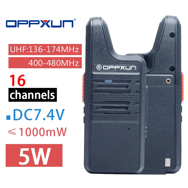 2PCS OPPXUN OPX005 Portable Mini FRS Portable Walkie Talkie Charging Two Way Radio Station Transceiver Hotel/ Restaurant BFC9
2PCS OPPXUN OPX005 Portable Mini FRS Portable Walkie Talkie Charging Two Way Radio Station Transceiver Hotel/ Restaurant BFC9
