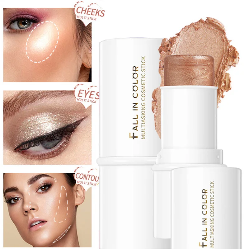3 In 1 Highlighter Makeup Stick Glitter Contouring Bronzer for Face Blush Sticks Shimmer Texture Illuminator Women Cosmetic 1PC
3 In 1 Highlighter Makeup Stick Glitter Contouring Bronzer for Face Blush Sticks Shimmer Texture Illuminator Women Cosmetic 1PC