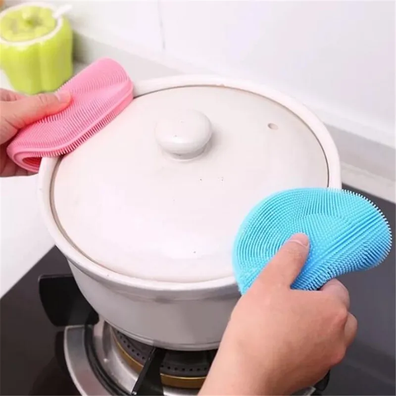 Многофункциональная кухонная Пищевая силиконовая щетка для мытья посуды, чистящая ткань, многофункциональный инструмент для очистки, кухо...
Многофункциональная кухонная Пищевая силиконовая щетка для мытья посуды, чистящая ткань, многофункциональный инструмент для очистки, кухо...