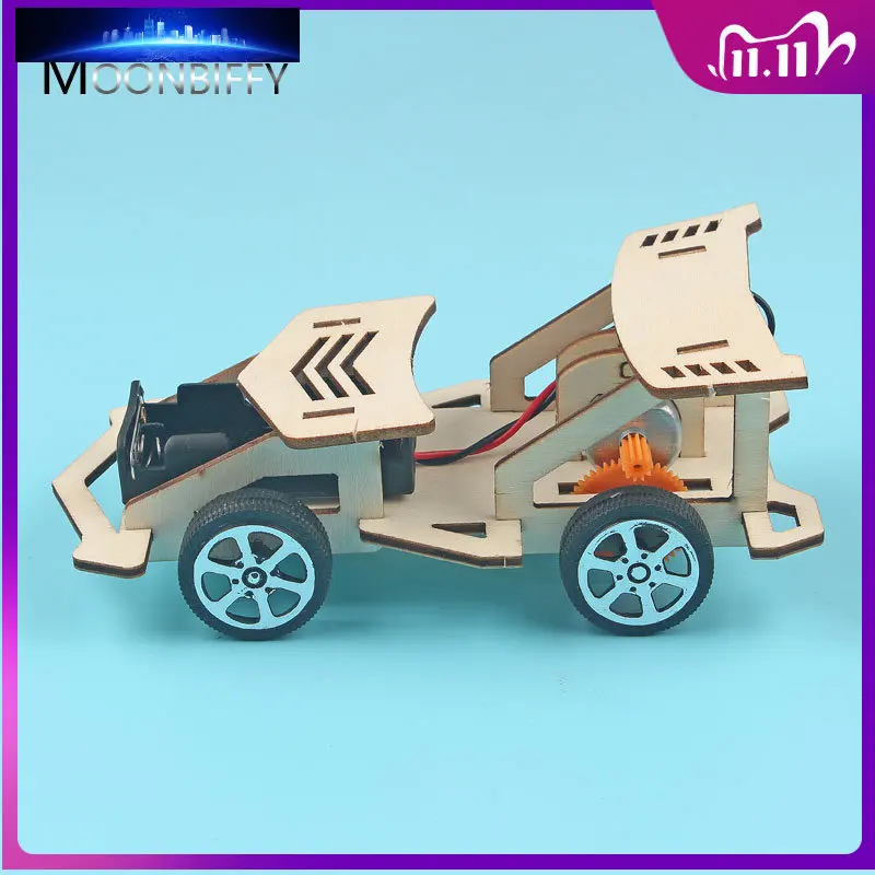DIY Racing Wooden Electric Puzzle Science Experiment Education Mini Model Primary School Early Learning Toys Blocks for Kids
DIY Racing Wooden Electric Puzzle Science Experiment Education Mini Model Primary School Early Learning Toys Blocks for Kids