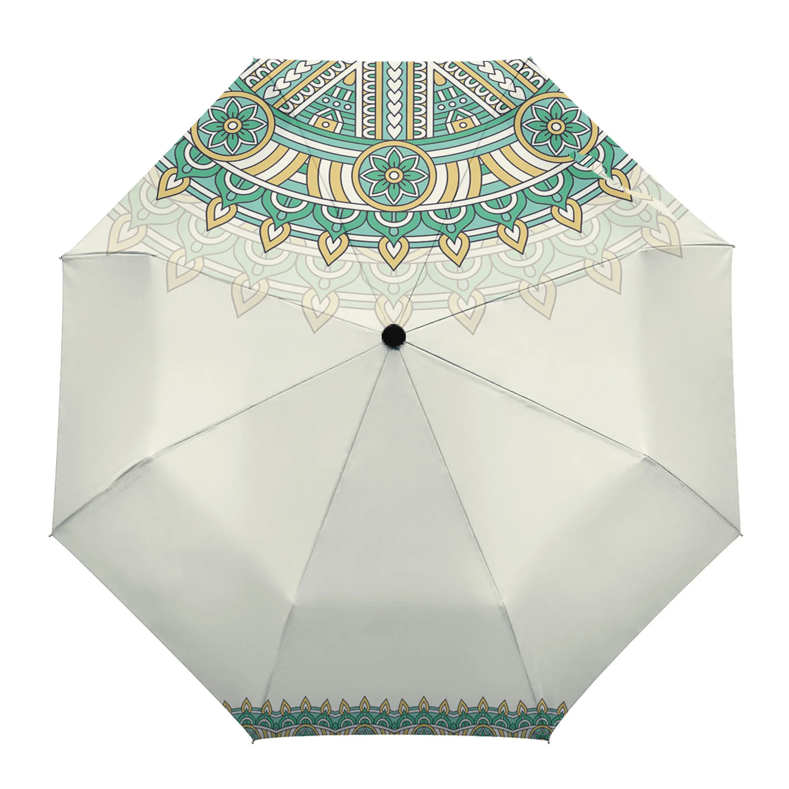 Mandala Pattern Ethnic Retro Large Fully-automatic Parasol Umbrella Foldable Eight Strand Umbrella for Adults Rain Umbrella
Mandala Pattern Ethnic Retro Large Fully-automatic Parasol Umbrella Foldable Eight Strand Umbrella for Adults Rain Umbrella