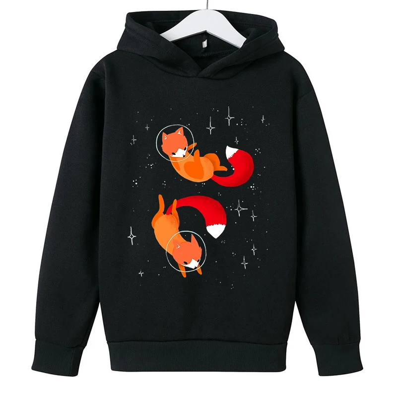 Fashion Space Foxes Hoodies Sweatshirts Kid Boys girls Sweatshirt Boy Clothes Cartoon Children Tops Outwear beautiful Foxes
Fashion Space Foxes Hoodies Sweatshirts Kid Boys girls Sweatshirt Boy Clothes Cartoon Children Tops Outwear beautiful Foxes