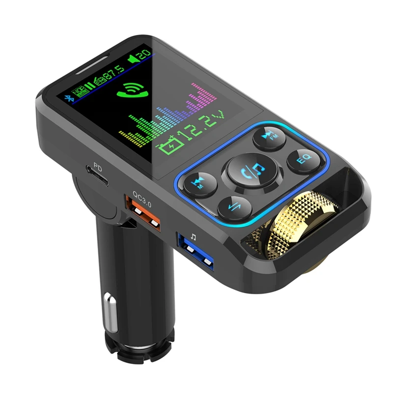 BC83 Dual Fast Charging Plastic Bluetooth MP3 Player FM Transmitter EQ Regulator Car Accessories
BC83 Dual Fast Charging Plastic Bluetooth MP3 Player FM Transmitter EQ Regulator Car Accessories