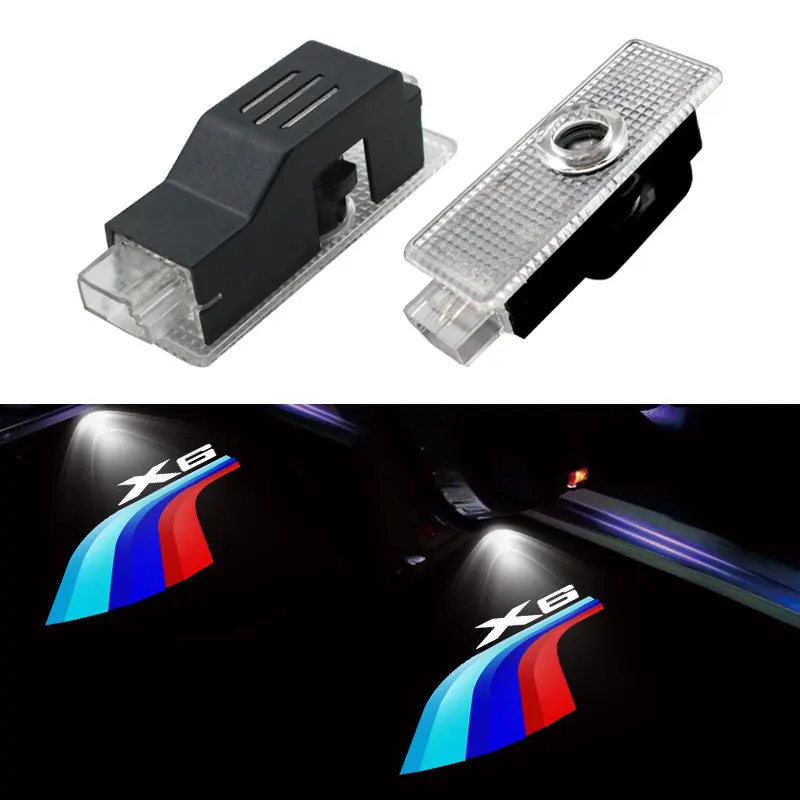 2 Pieces Car Led Door Welcome Light For BMW X6 Logo E71 F16 Model Auto HD Projector Shadow Lamp Automobile External Accessories
2 Pieces Car Led Door Welcome Light For BMW X6 Logo E71 F16 Model Auto HD Projector Shadow Lamp Automobile External Accessories
