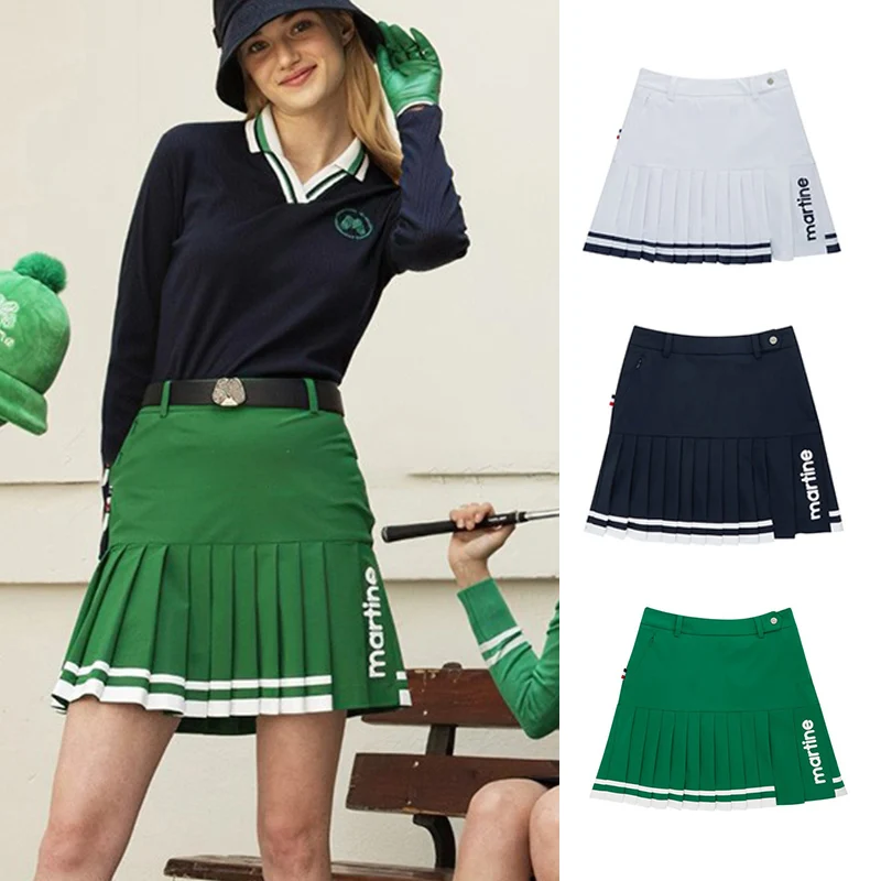 Golf Skirt New Women's Sports Slim High Waist Breathable Anti Slip Pleated Skirt Half Skirt Color Blocking
Golf Skirt New Women's Sports Slim High Waist Breathable Anti Slip Pleated Skirt Half Skirt Color Blocking