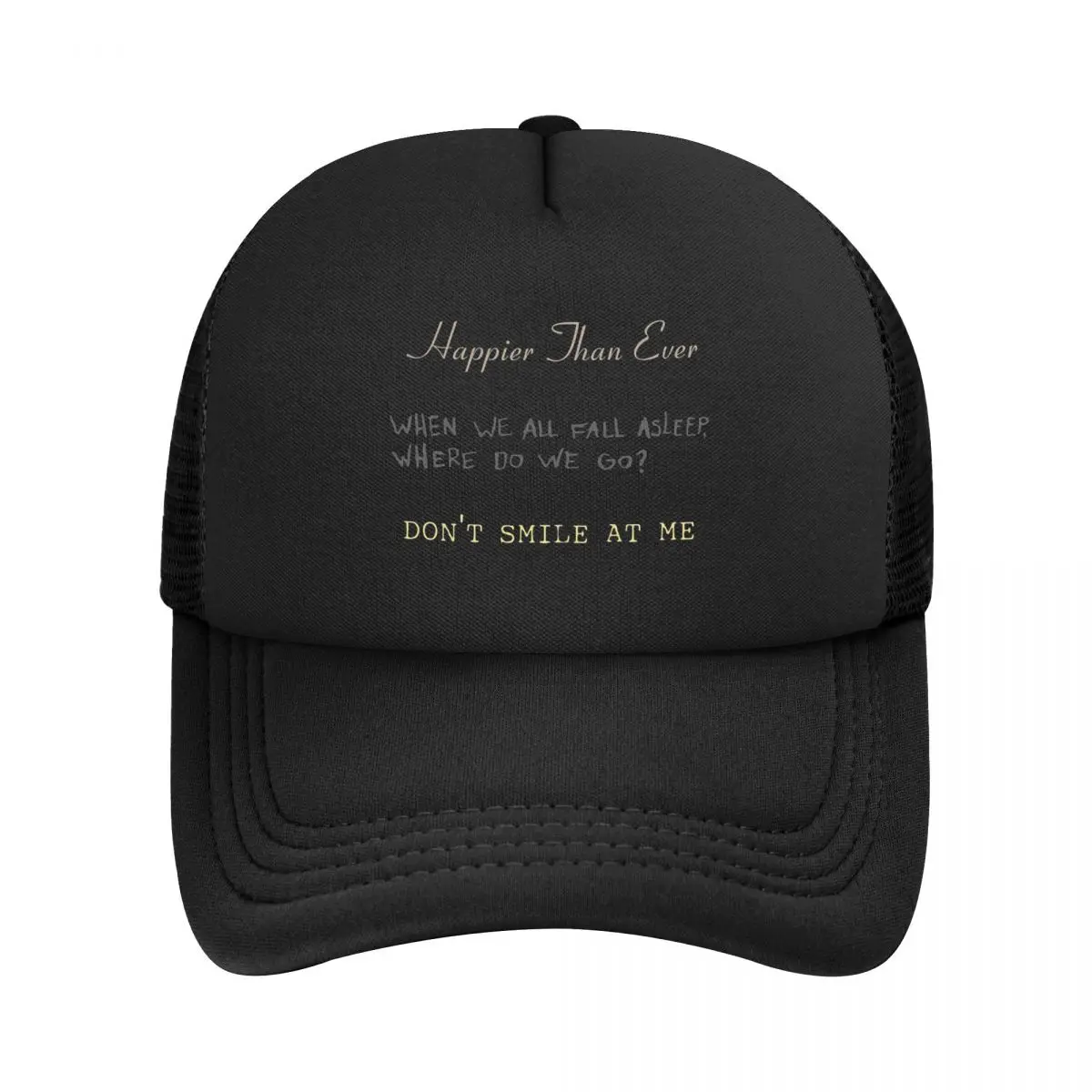 Сетчатые бейсболки Billie's Albums модные Snapback дышащие повседневные уличные мужские