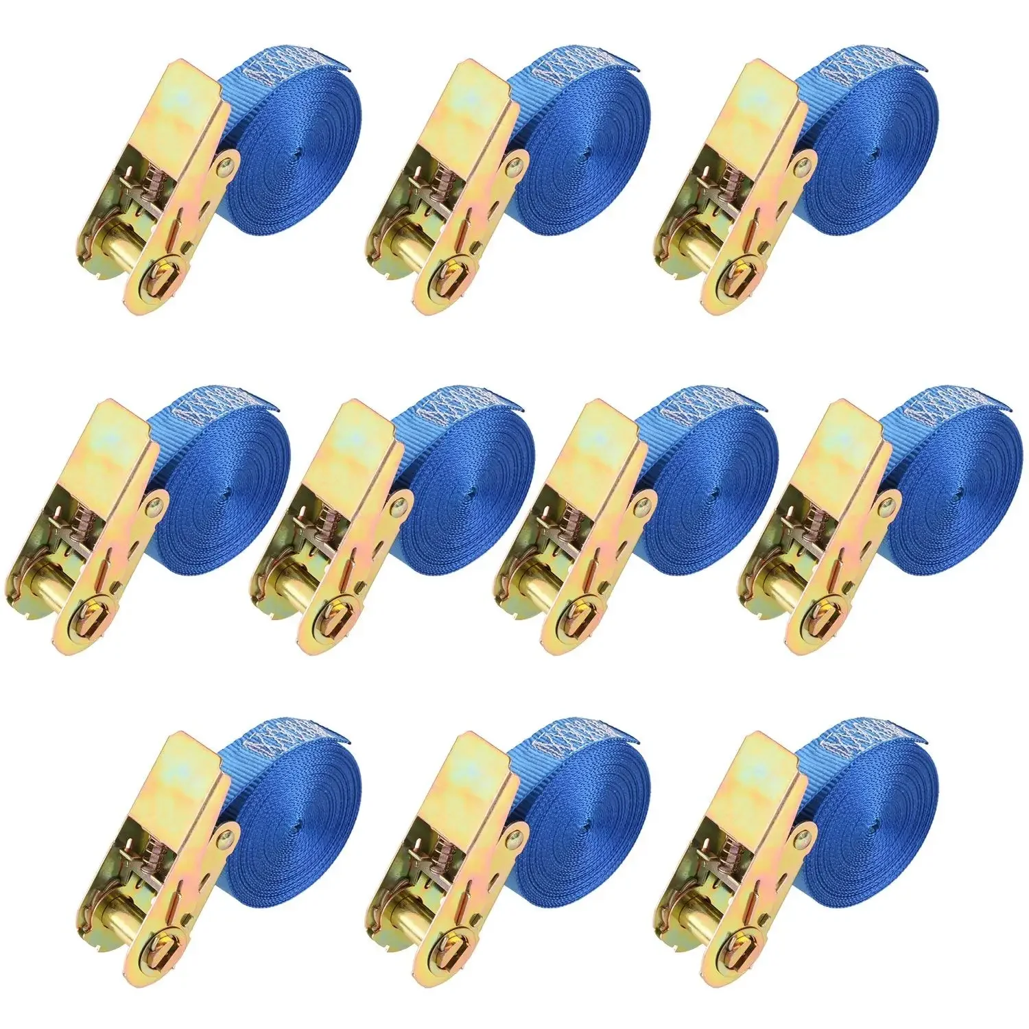 FIXKIT 10Pcs Tension Belt Lashing Straps Tie Down Straps Adjustable 6M Long Quick Release Buckle Durable Logistic Cargo Straps
FIXKIT 10Pcs Tension Belt Lashing Straps Tie Down Straps Adjustable 6M Long Quick Release Buckle Durable Logistic Cargo Straps