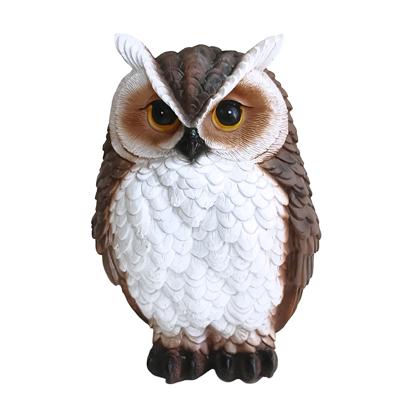

Owl Figurines Home Decor Statues Resin Animal Sculpture For Decoration Aesthetic Room Decor Desk Accessories Home Owl Ornaments