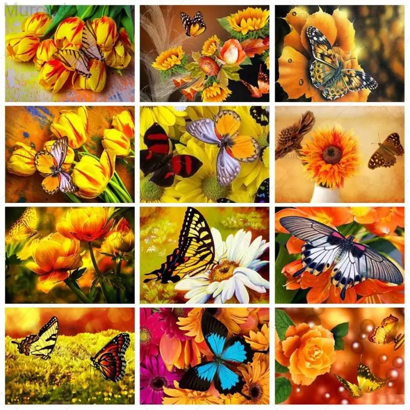 5D DIY Flowers and Butterfly Diamond Painting Mosaic Diamond Embroidery Cross Stitch Kit Picture Of Rhinestones Home Decor Gift
5D DIY Flowers and Butterfly Diamond Painting Mosaic Diamond Embroidery Cross Stitch Kit Picture Of Rhinestones Home Decor Gift