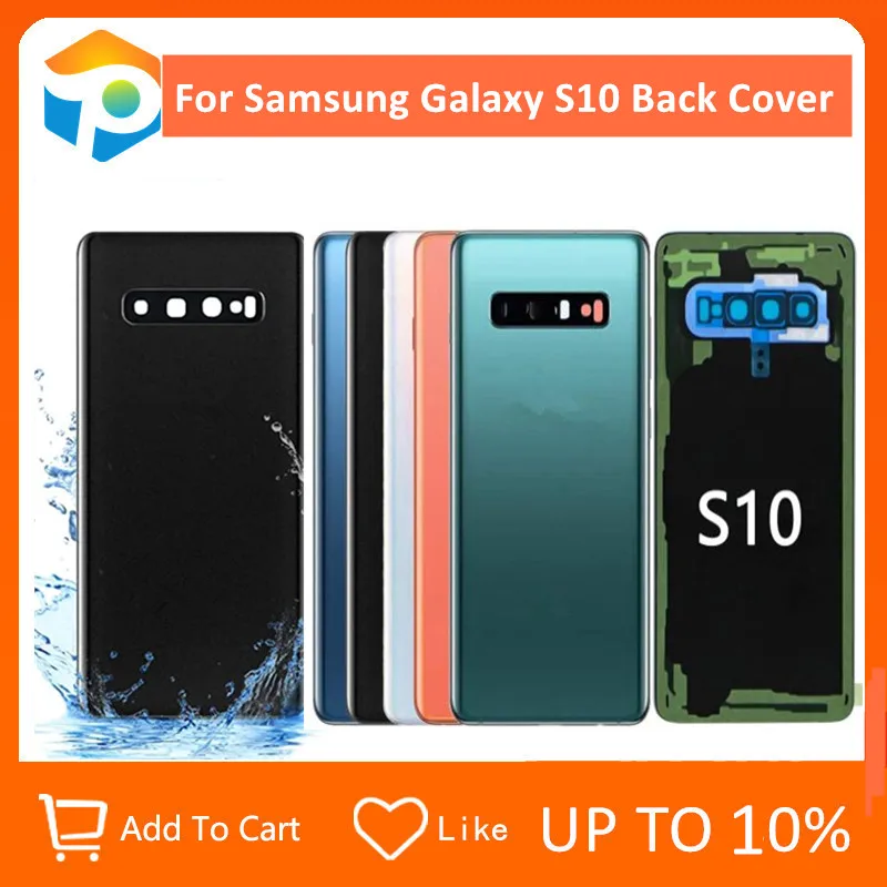 Grade AAA New Battery Back Cover For Samsung Galaxy S10 G9750 G9700 Battery Back Cover Glass Back Door With Camera
Grade AAA New Battery Back Cover For Samsung Galaxy S10 G9750 G9700 Battery Back Cover Glass Back Door With Camera