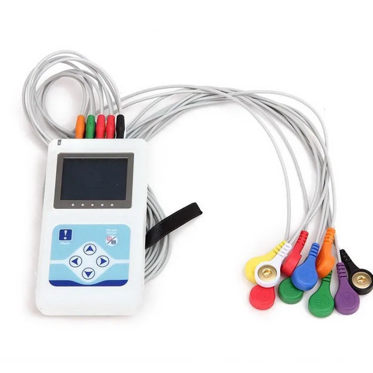 Contec Dynamic Electrocardiograph 12 Channel 24 Hours Holter ECG Monitor System
Contec Dynamic Electrocardiograph 12 Channel 24 Hours Holter ECG Monitor System
