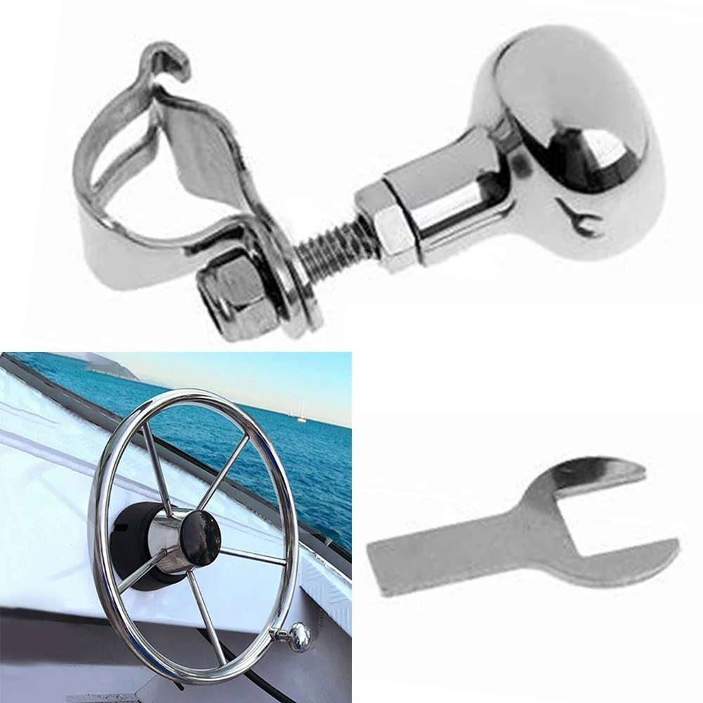 Boat Accessories 35mm Steering Wheel Knob - Clamp On Forklift Boat Marine Stainless Steel Control Knob 360 Degrees Driving Safe
Boat Accessories 35mm Steering Wheel Knob - Clamp On Forklift Boat Marine Stainless Steel Control Knob 360 Degrees Driving Safe