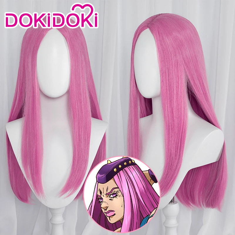 Парик Narciso Anasui из аниме «Невероятные приключения Джоджо», DokiDoki для косплея, розовые волосы, приключения Джоджо...
Парик Narciso Anasui из аниме «Невероятные приключения Джоджо», DokiDoki для косплея, розовые волосы, приключения Джоджо...