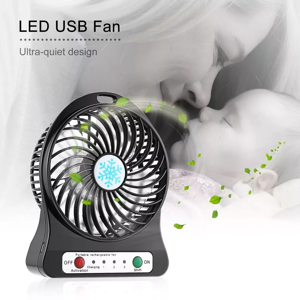Portable Rechargeable LED Mini USB Fan Air Cooler Desk Cooling Fan Travel Humidification Cooler 3 Mode Speed Regulation
Portable Rechargeable LED Mini USB Fan Air Cooler Desk Cooling Fan Travel Humidification Cooler 3 Mode Speed Regulation