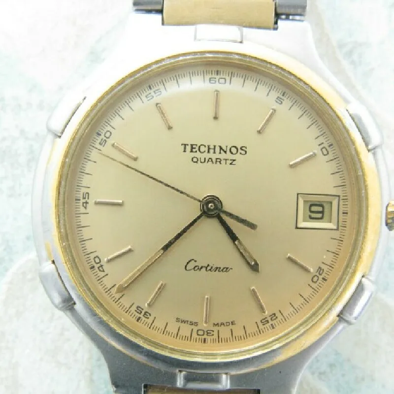 Technos Swiss ultra-thin gold-plated quartz neutral men's watch ( for men and women) 955414
Technos Swiss ultra-thin gold-plated quartz neutral men's watch ( for men and women) 955414