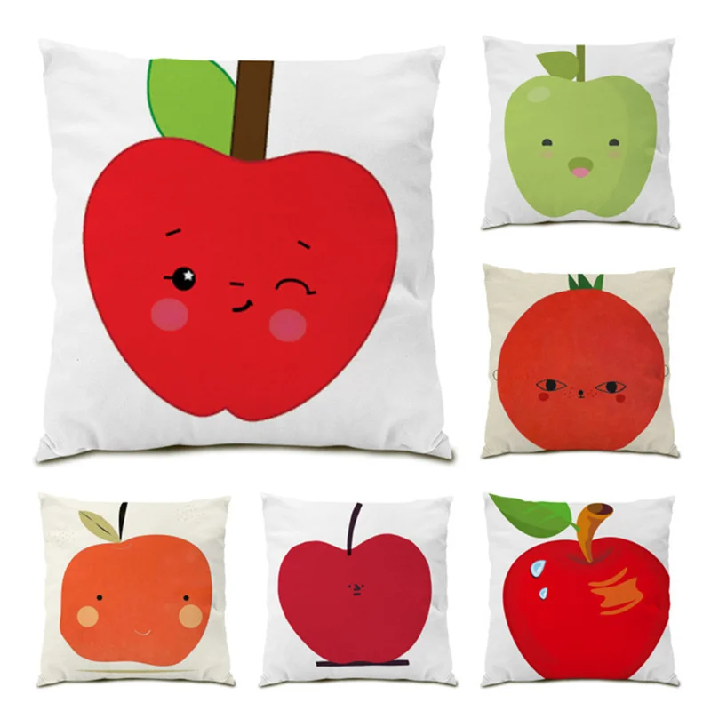 Simple Decoration Home Decor Cartoon Apple 45x45 Cushion Cover Velvet Vintage Pillowcase Polyester Linen Sofas Living Room E0548
Simple Decoration Home Decor Cartoon Apple 45x45 Cushion Cover Velvet Vintage Pillowcase Polyester Linen Sofas Living Room E0548