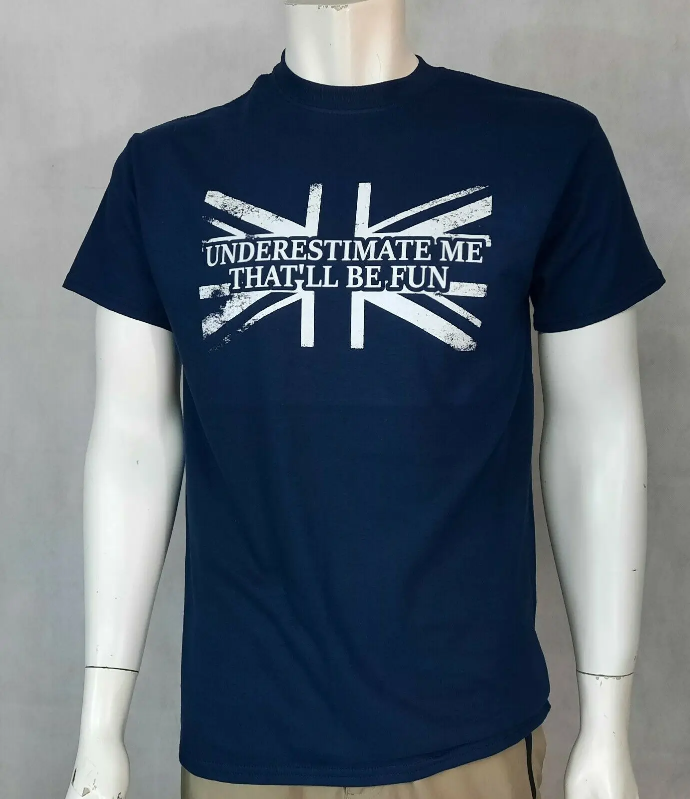 UNDERESTIMATE ME Exclusive Printed T-Shirt Army Military Tactical Navy tshirt Loose Casual T-shirt New S-3XL
UNDERESTIMATE ME Exclusive Printed T-Shirt Army Military Tactical Navy tshirt Loose Casual T-shirt New S-3XL