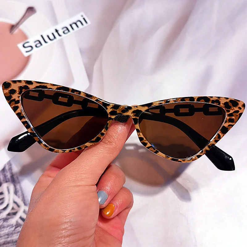 2022 New Fashion Triangle Cat Eye Sunglasses For Women Vintage Leopard Print Gradient Small Sun Glasses Female Alloy Chic Shade
2022 New Fashion Triangle Cat Eye Sunglasses For Women Vintage Leopard Print Gradient Small Sun Glasses Female Alloy Chic Shade