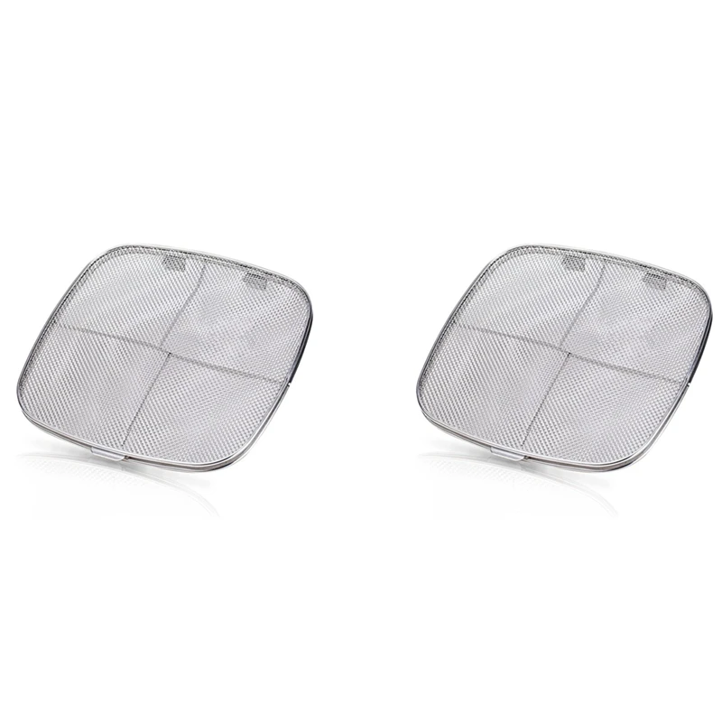 2X Splatter Shield For Ninja Foodi AG301 5-In-1 Indoor Grill, Stainless Steel AG300 AG300C AG301C AG302 AG400
2X Splatter Shield For Ninja Foodi AG301 5-In-1 Indoor Grill, Stainless Steel AG300 AG300C AG301C AG302 AG400