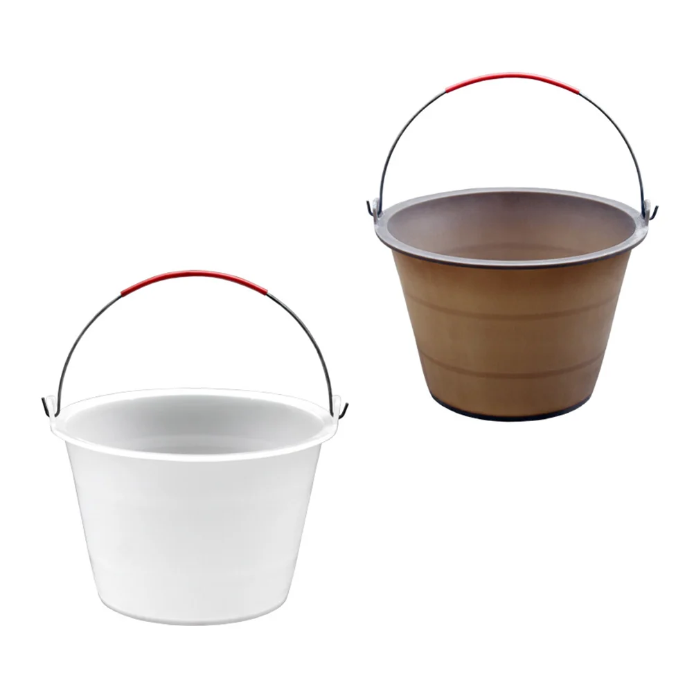 2pcs Plastic Storage Bucket Anti-fall Cement Bucket Construction Site Storage Bucket
2pcs Plastic Storage Bucket Anti-fall Cement Bucket Construction Site Storage Bucket