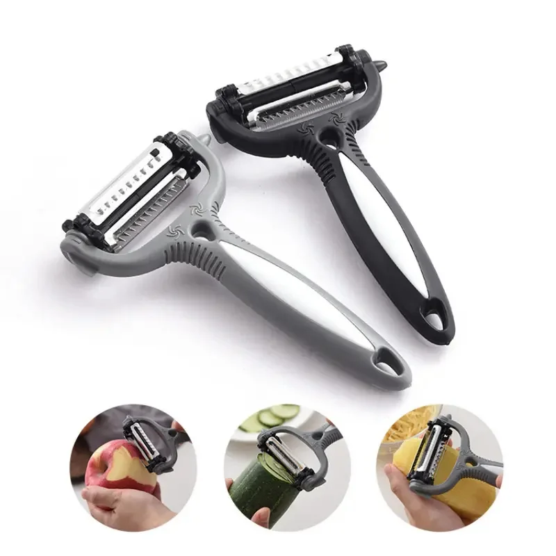3 In1 Vegetable Peeler Slicer Multifunctional Potato Grater Shredder 360 Degree Rotating Fruit Skin Scraper Kitchen Gadgets
3 In1 Vegetable Peeler Slicer Multifunctional Potato Grater Shredder 360 Degree Rotating Fruit Skin Scraper Kitchen Gadgets