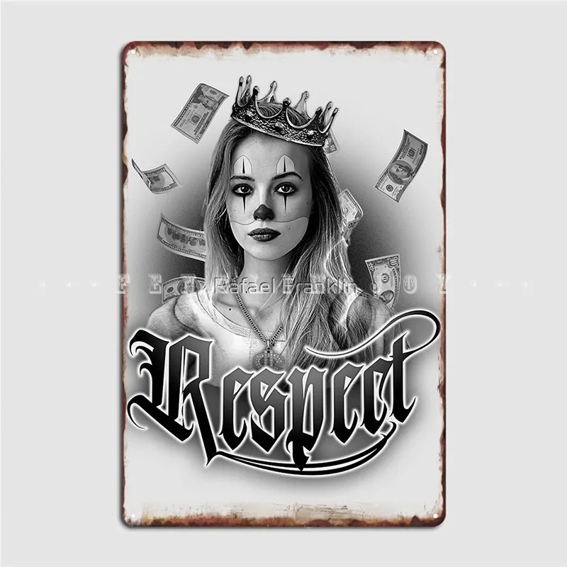 Catrina Chicana Respect Metal Plaque Poster Personalized Wall Mural Poster Home Tin Sign Posters
Catrina Chicana Respect Metal Plaque Poster Personalized Wall Mural Poster Home Tin Sign Posters