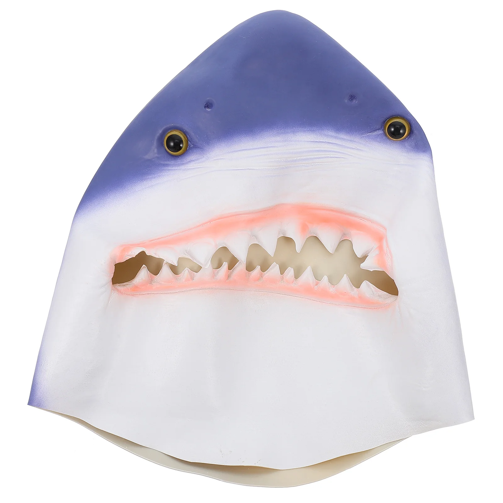 

Shark Headgear Carnival Party Favors Realistic Animal Mask Cosplay Headwear Masquerade Masks Latex Costume Make Design