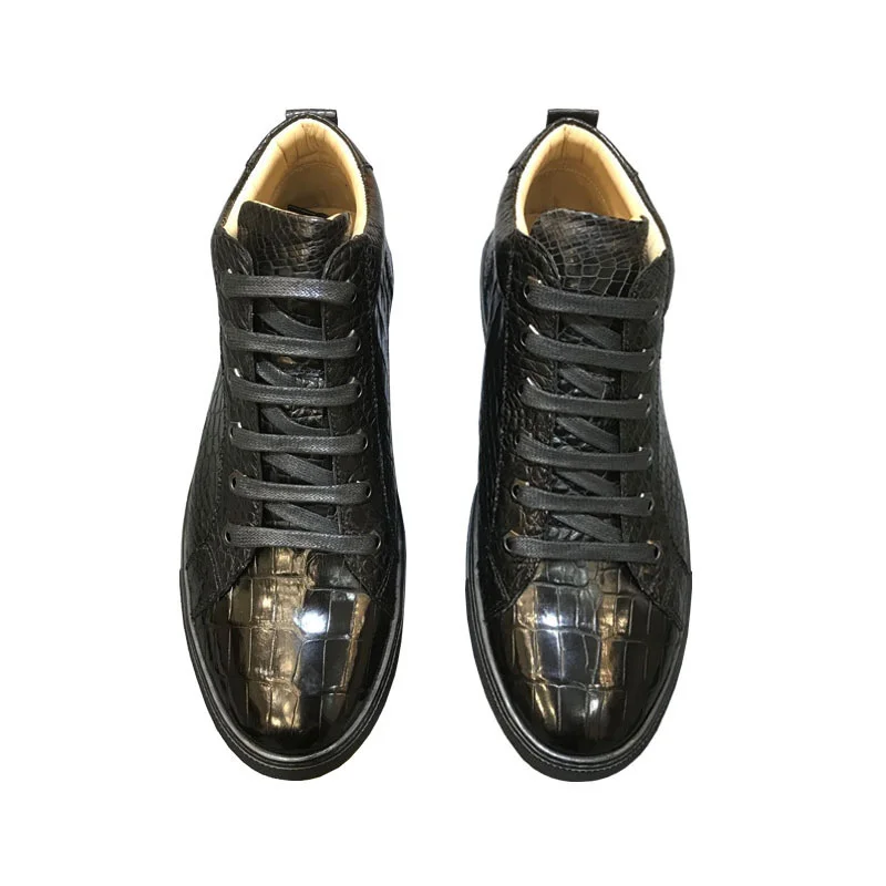 New Genuine Leather Men's Luxury Sports Shoes High Quality Fashion Top Trend Casual Hiking Shoes Leisure Cozy Lace Up Sneakers 
New Genuine Leather Men's Luxury Sports Shoes High Quality Fashion Top Trend Casual Hiking Shoes Leisure Cozy Lace Up Sneakers