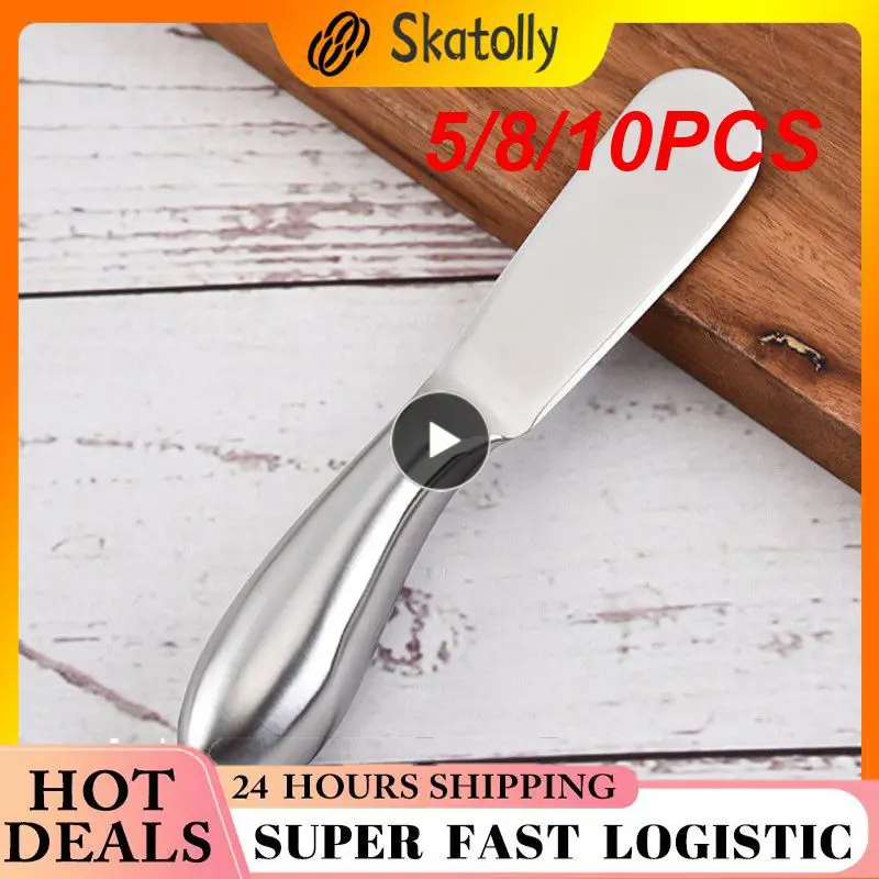 5/8/10PCS Portable Cheese Slicer Butter Knife Butter Applicator Cream Knife Thickened Dessert Jam Knife Kitchen Baking Tools
5/8/10PCS Portable Cheese Slicer Butter Knife Butter Applicator Cream Knife Thickened Dessert Jam Knife Kitchen Baking Tools