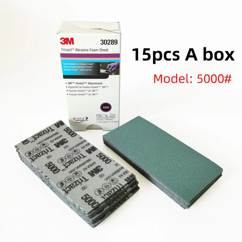 Абразивная бумага 3m Trizact Hookit зернистостью 30289, 15 шт., абразивная бумага для сухой и влажной шлифовки, зернистость 5000
Абразивная бумага 3m Trizact Hookit зернистостью 30289, 15 шт., абразивная бумага для сухой и влажной шлифовки, зернистость 5000